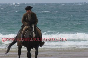 poldark 16 300x200 - Poldark at Holywell Bay