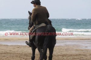 poldark 6 300x200 - Poldark at Holywell Bay