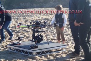 poldark 9 300x200 - Poldark at Holywell Bay