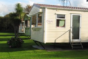 Self catering caravan accommodation in Holywell Bay. Cornwall