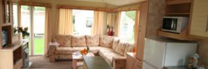 Self-Catering Caravan, accommodation at holywell bay