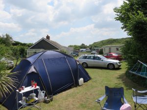pitch no 1. at the meadow holywell bay.t 300x225 - Touring in Holywell Bay